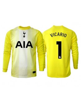 Tottenham Hotspur Guglielmo Vicario #1 Målvakt Replika Tredje Kläder 2025-26 Långärmad